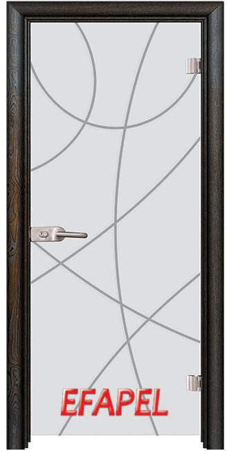 Стъклена интериорна врата Sand G 14 12 R