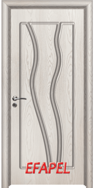 Интериорна врата Efapel, модел 4542 P V, цвят Сив ясен