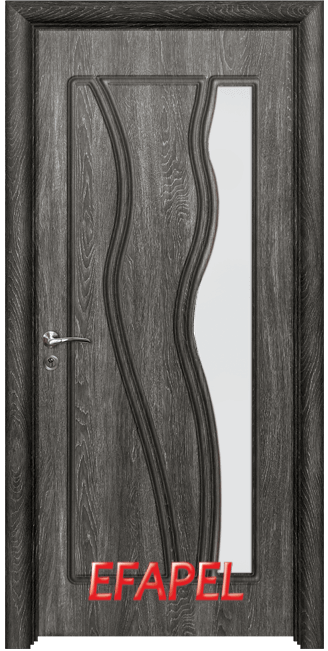 Интериорна врата Efapel, модел 4542 O, цвят Сив ясен