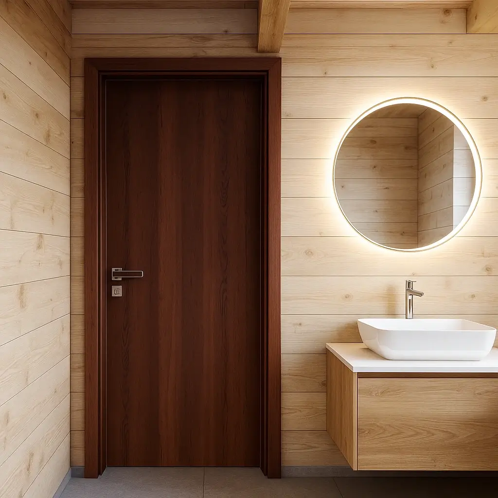 Алуминиева врата за баня Gradde